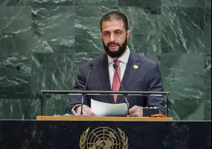 Президент Сирії Ахмед а-Шарра: Переговори з Ізраїлем просуваються повільно через Голани