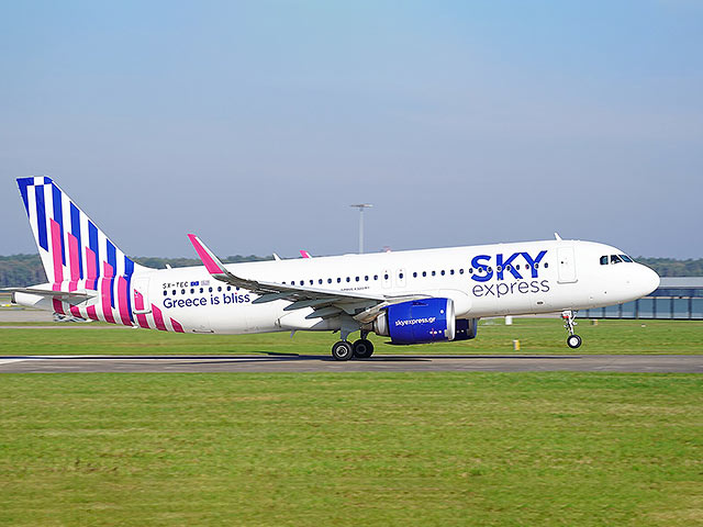 Грецька авіакомпанія Sky Express відновлює рейси між Тель-Авівом та Афінами