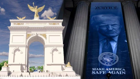 Дональд Трамп на тлі архітектурних проєктів у Вашингтоні — новини США | israel.in.ua.