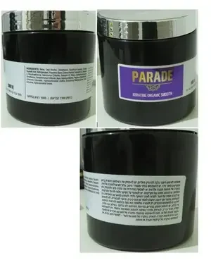 Упаковка засобу для вирівнювання волосся Kerating Organic Smooth PARADE — новини Ізраїлю | israel.in.ua