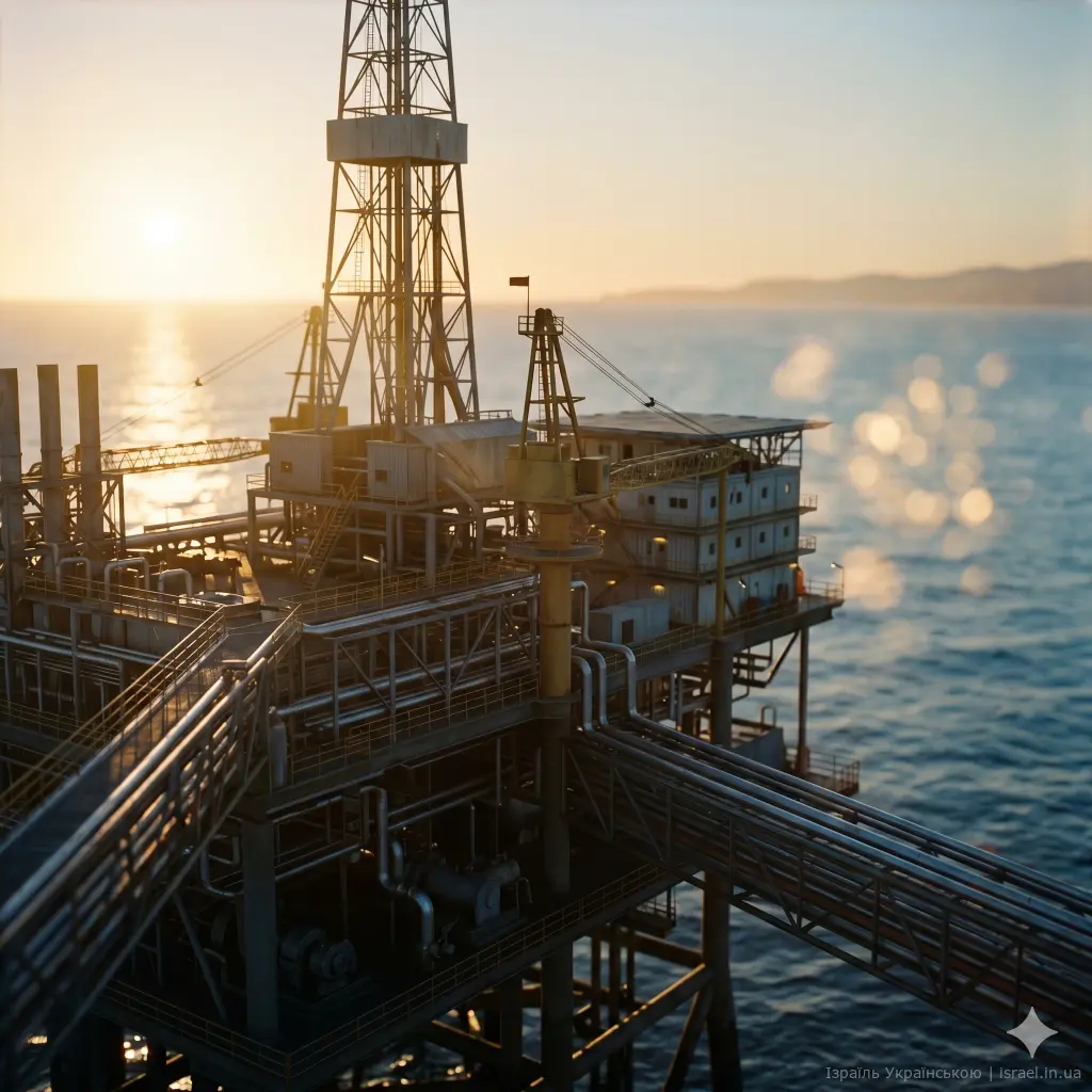 Захист газових платформ Ізраїлю в Середземному морі. Військовий корабель ВМС та системи ППО охороняють видобувні вишки — новини Ізраїлю | israel.in.ua.