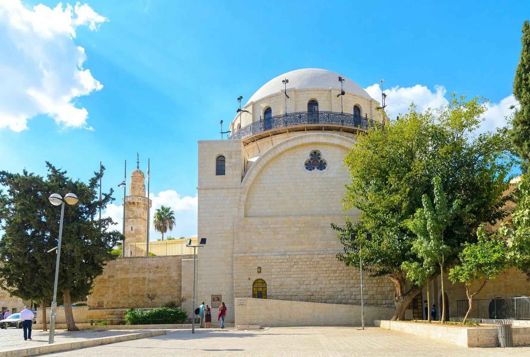 Єврейський квартал Єрусалим — площа Хурва і купол синагоги | israel.in.ua