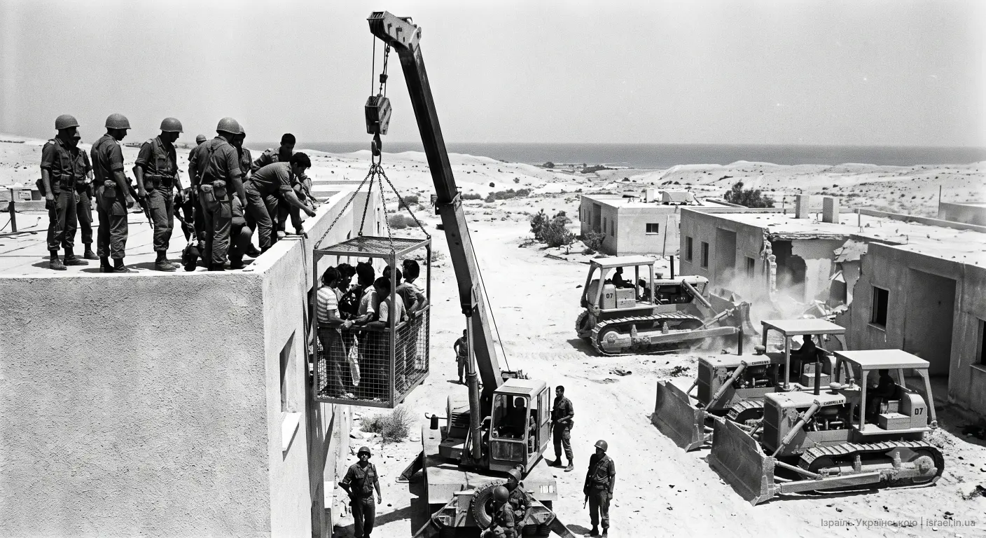 Евакуація Ямита — 1982. Синай, поселенці, ЦАХАЛ. Історія Ізраїлю | israel.in.ua